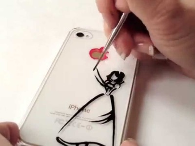 Drawing on iPhone Case: Disney Snow White
