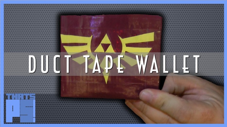 Duct Tape Zelda Wallet