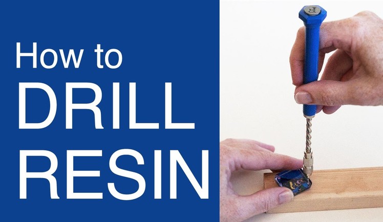 Easy way to drill holes in Resin - by Little Windows