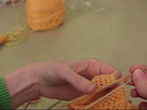 Godmother's Socks - Finishing the Lace Cuff