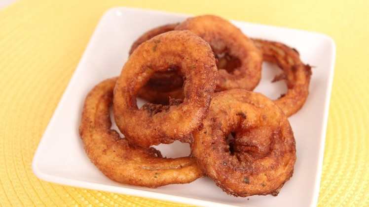 Homemade Onion Rings Recipe - Laura Vitale - Laura in the Kitchen Episode 606