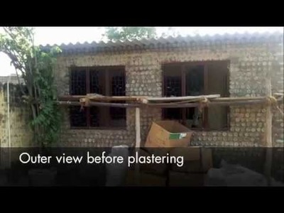House Construction with Plastic Bottles by Samarpan Foundation