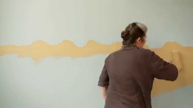 How to create a horizon effect on your walls with Dulux