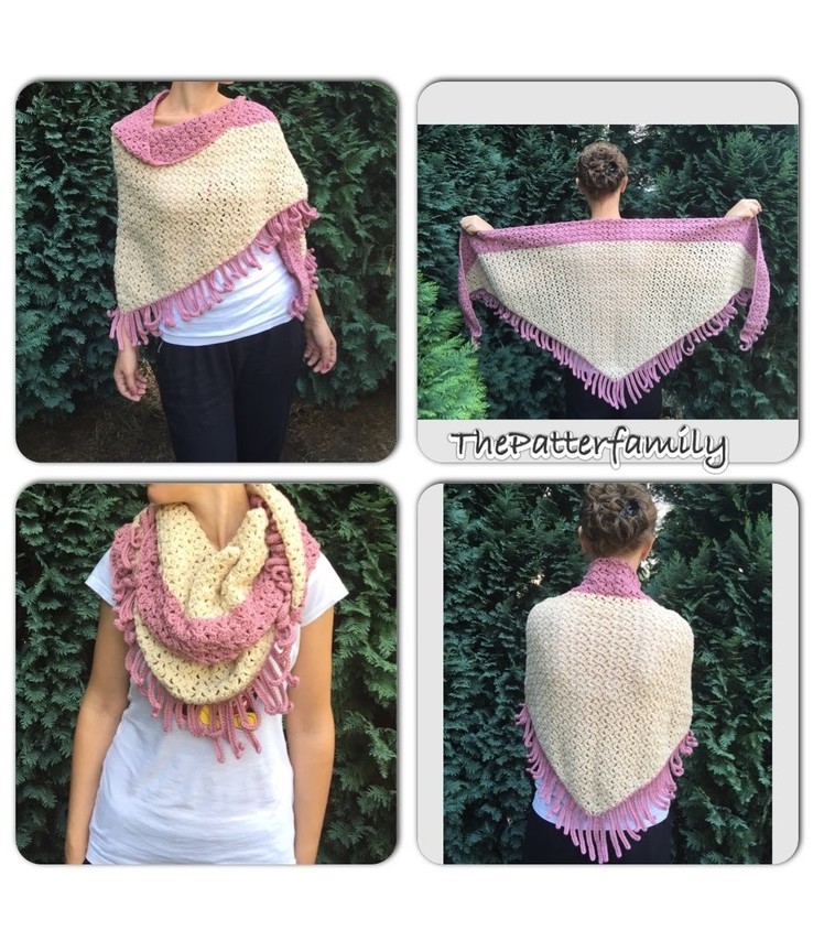 How to Crochet a Shawl Pattern #22│by ThePatterfamily