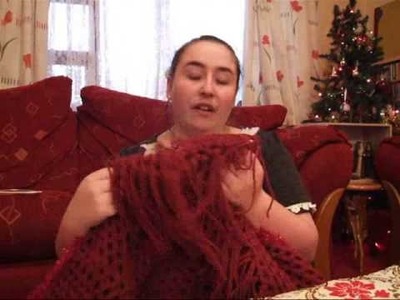 How to make a crochet Poncho 0001
