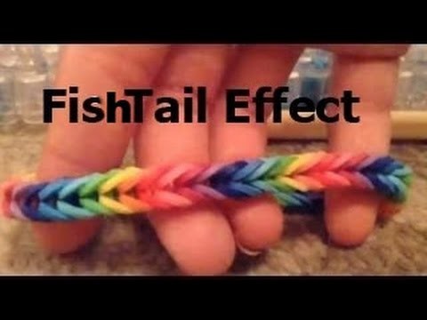 How To Make a Fishtail Rainbow Loom Bracelet