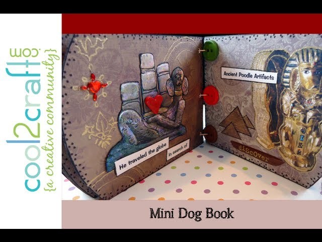 How to Make a Mini Keepsake Dog Book
