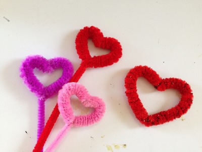 How to make a Pipe Cleaner Heart