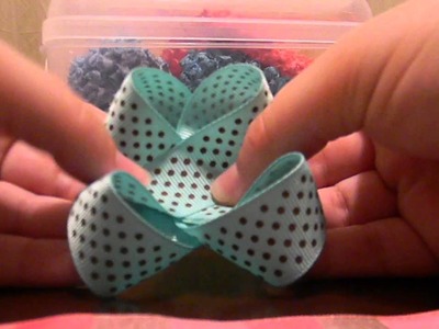 How to make an easy hair bow