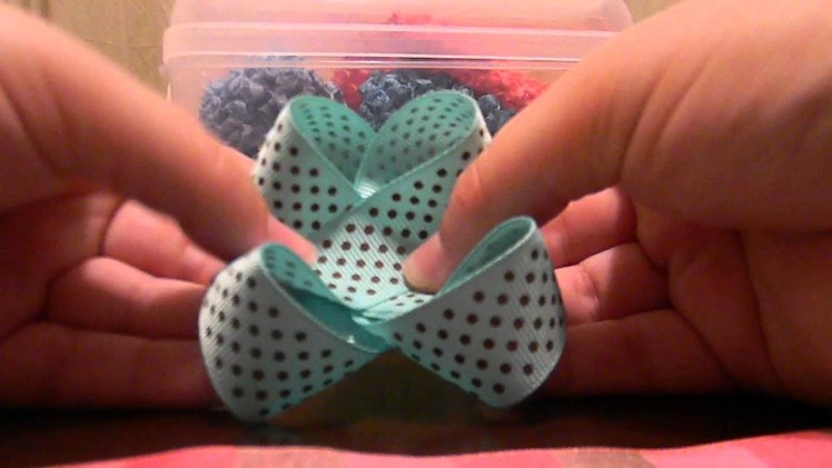 How to make an easy hair bow