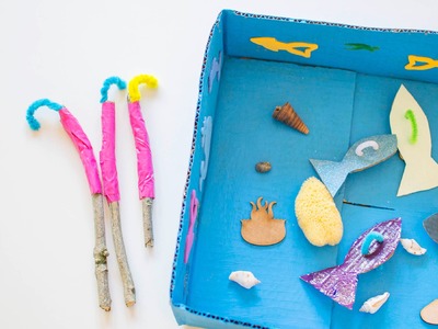 HOW TO MAKE AN OCEAN THEMED FISHING GAME FOR KIDS