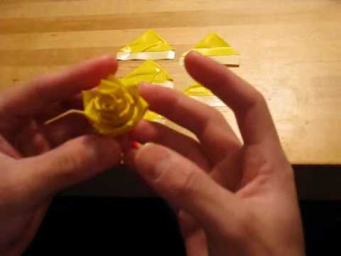 How to make Duct tape flowers