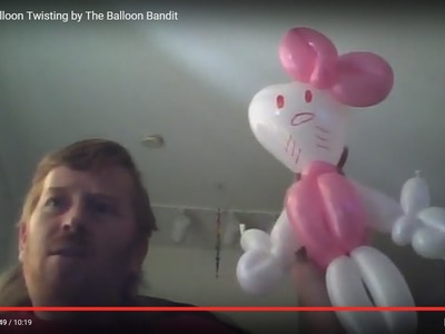 How to make Hello Kitty (Balloon Twisting)