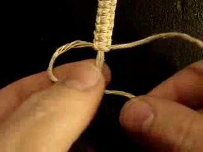 How to tie a Square Knot for Hemp Jewelry