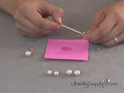 How to use Pearl Cups - Jewelry Making