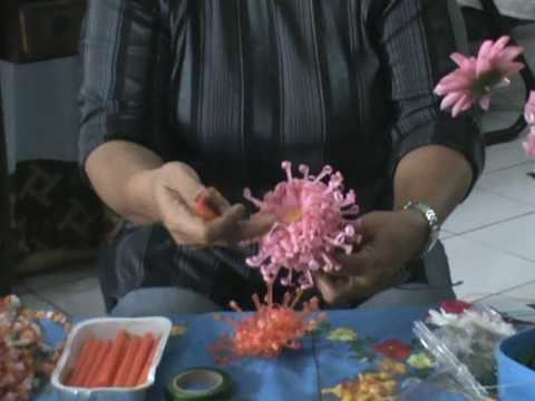 Making plastic flowers - Tips