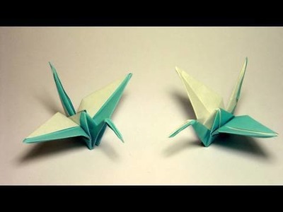 Origami Tsuru - 2 colors