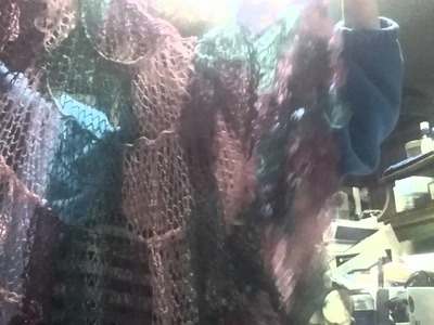 Project update on Sashay Crocheted Shawl