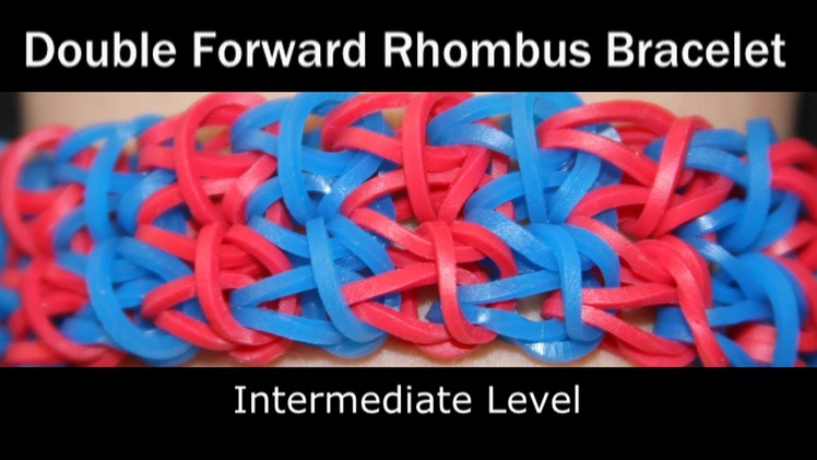Rainbow Loom® Double Forward Rhombus Bracelet
