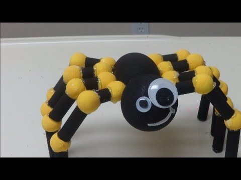Recycled Projects for Kids: Making a Tarantula