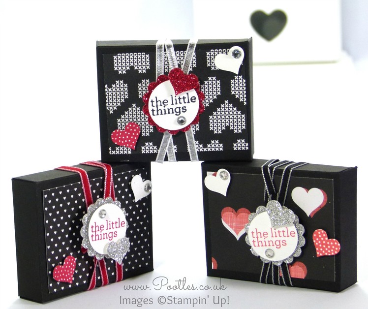 Stampin' Up! UK Valentine's Envelope Punch Board Box Tutorial