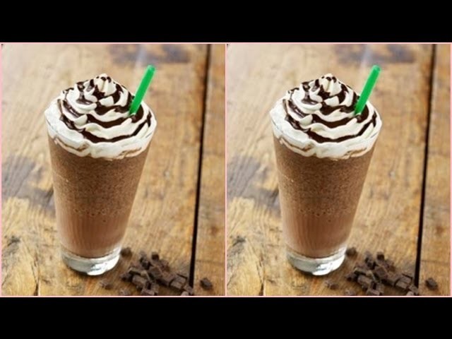 Starbucks Double Chocolate Chip Frappuccino Recipe!