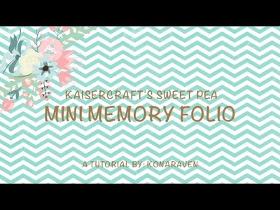 Sweet Pea Mini Memory Folio Assembly