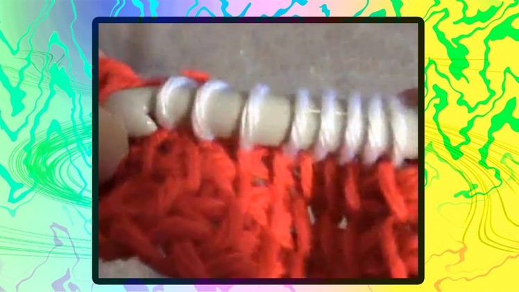 Tunisian Crochet Color Change Crochet Geek