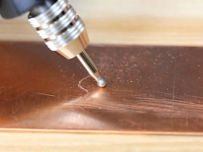 Using a Hand Engraver with Diamond Points