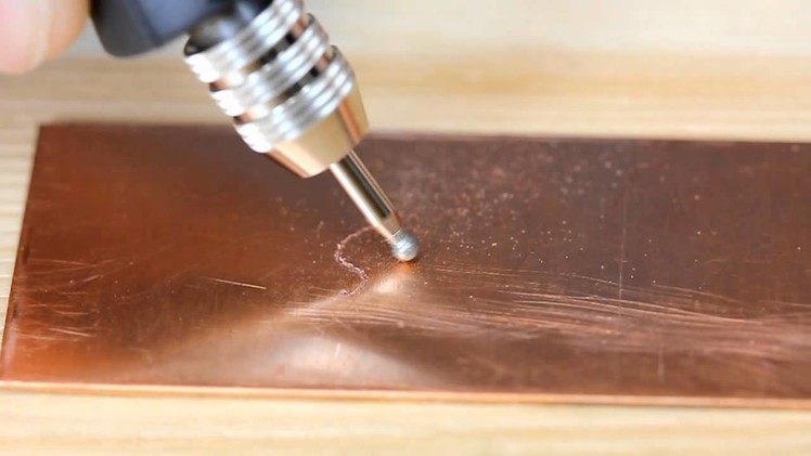 Using a Hand Engraver with Diamond Points