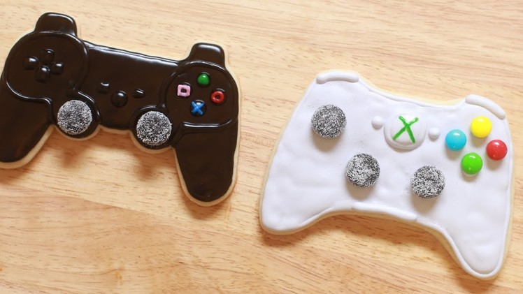 VIDEO GAME CONTROLLER COOKIES - NERDY NUMMIES