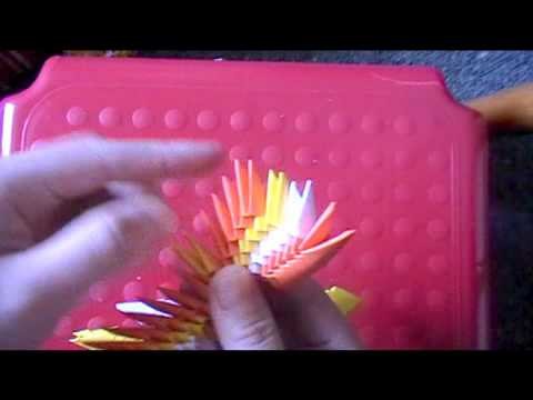 3D origami: koifish part 4
