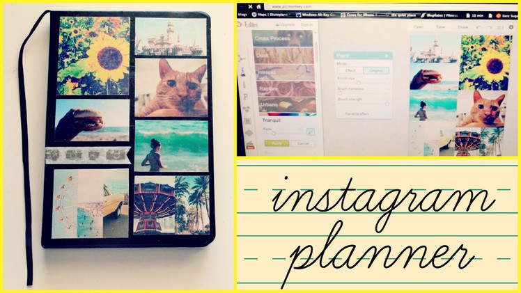 Back to School DIY: Decorating My Planner - Instagram Inspired | How to Edit, Assemble, etc.