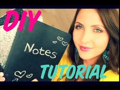 ♡ Back to School ♡ DIY Notebooks & GIVEAWAY ♡