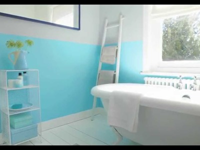 Bathroom Ideas: using aquamarine blue - Dulux