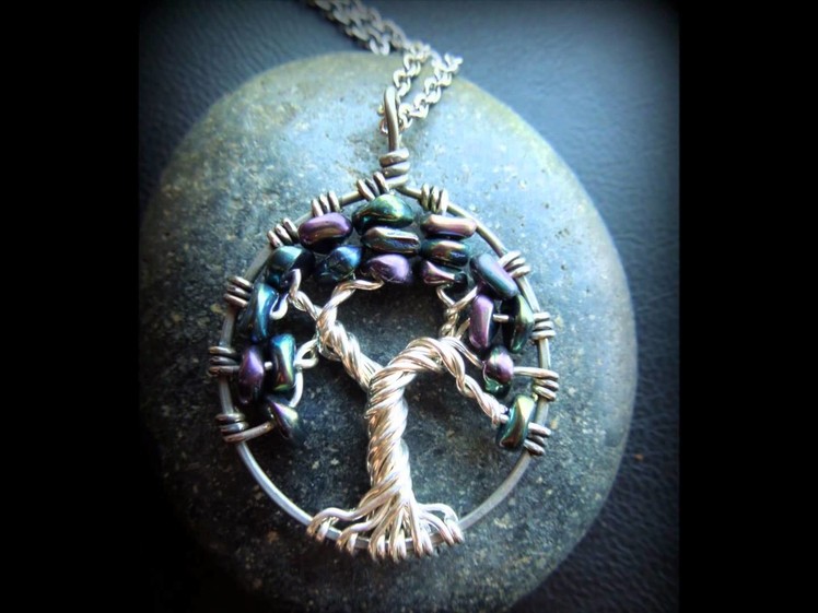 Beaded Tree of Life Necklaces