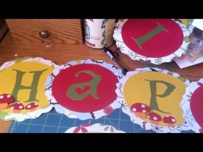Birthday Banner Tutorial