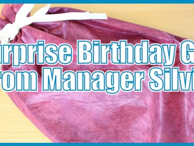 Birthday Surprise from Silvia!