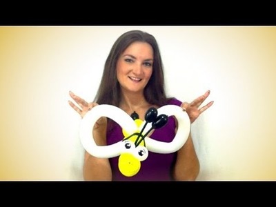 Bumble Bee Balloon Animal How To - Tutorial Tuesday!
