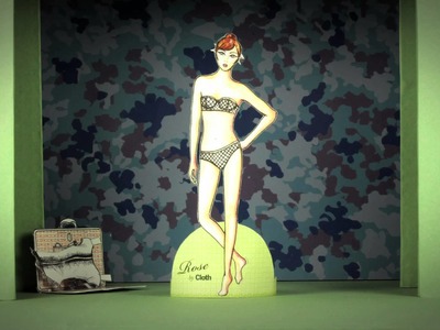 Cloth 14: Vintage Paper Doll