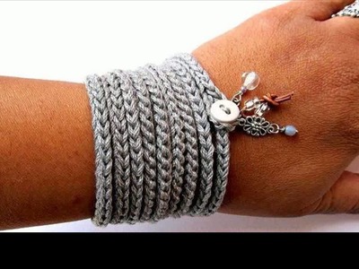 Crochet bracelet for men