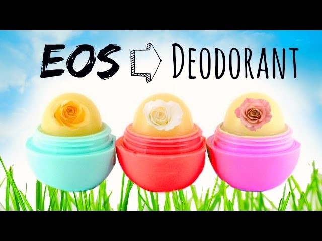 DIY All Natural Deodorant that ACTUALLY Works with EOS Container!