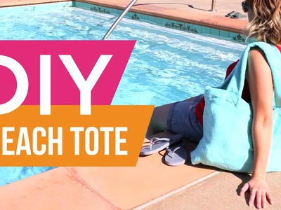 DIY: Beach Tote Bag ∞ Trash to Fab w. AnneorShine