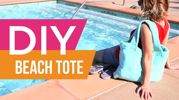 DIY: Beach Tote Bag ∞ Trash to Fab w. AnneorShine