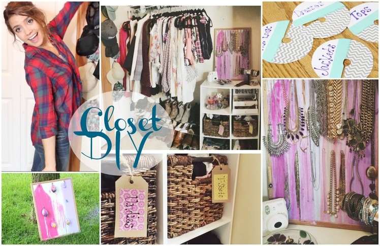 DIY Closet Organization | Tumblr.Pinterest Inspired!
