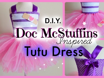 DIY Doc McStuffins Costume Tutu Dress