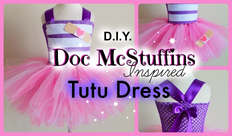 DIY Doc McStuffins Costume Tutu Dress