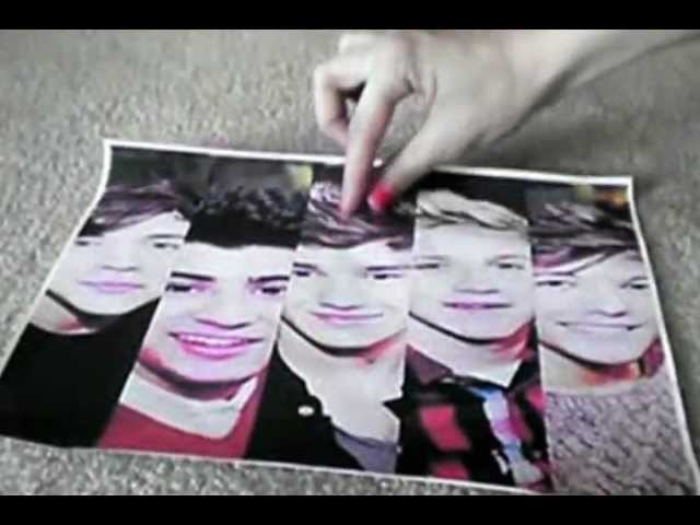 DIY One Direction Bookmarks!!