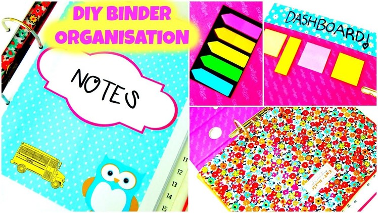 DIY: Organization Binder | How To Organize Your Binder & DIY TIPS! | BACK TO SCHOOL 2015