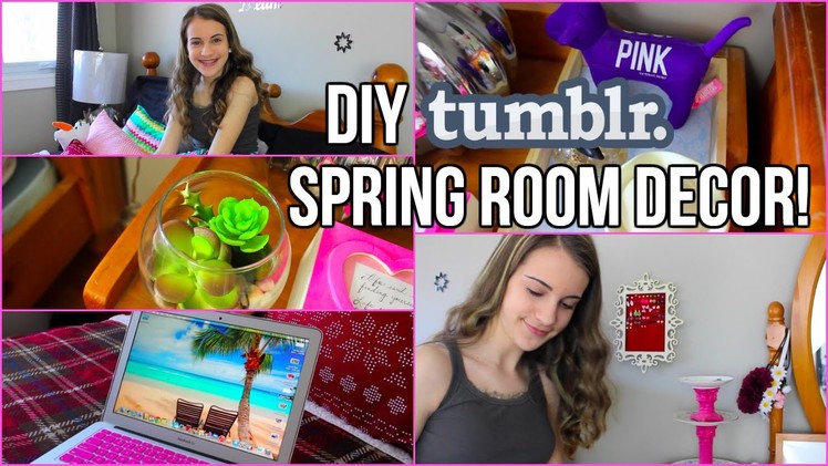 DIY Room Decor & Organization for Spring 2015 ♡ Tumblr Inspired!